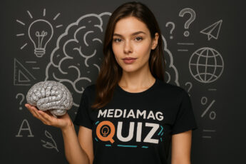 Երիտասարդ կին, ով ձեռքին բռնել է յուրահատուկ ադամանդազարդ ուղեղի մոդել