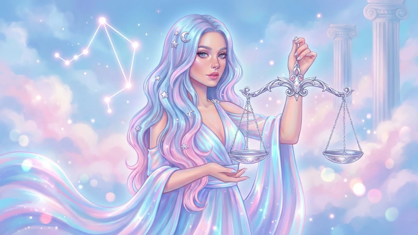 Կշեռք կնոջ աստղային կերպար՝ նրբագեղ և ներդաշնակ